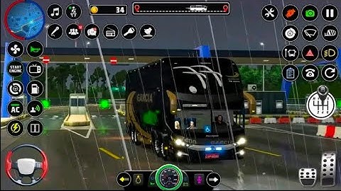 Modern Public Bus Simulator Gameplay Part 1 - Harini Game Android Gameplay