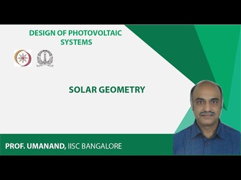 Solar geometry