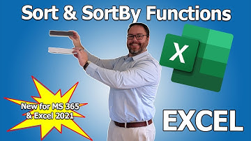 How to use Sort & Sortby Functions in Excel