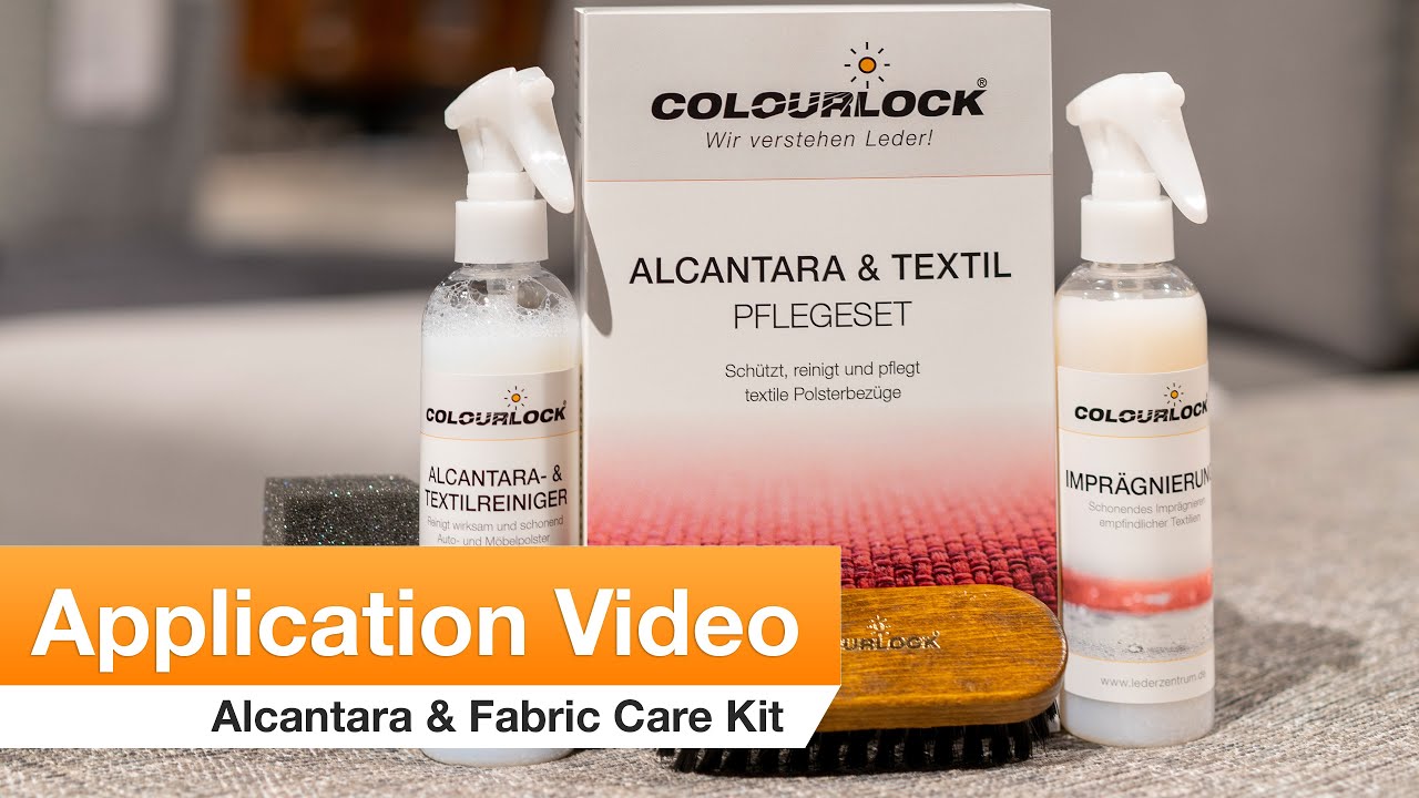 Application Video: Alcantara & Fabric Care Kit