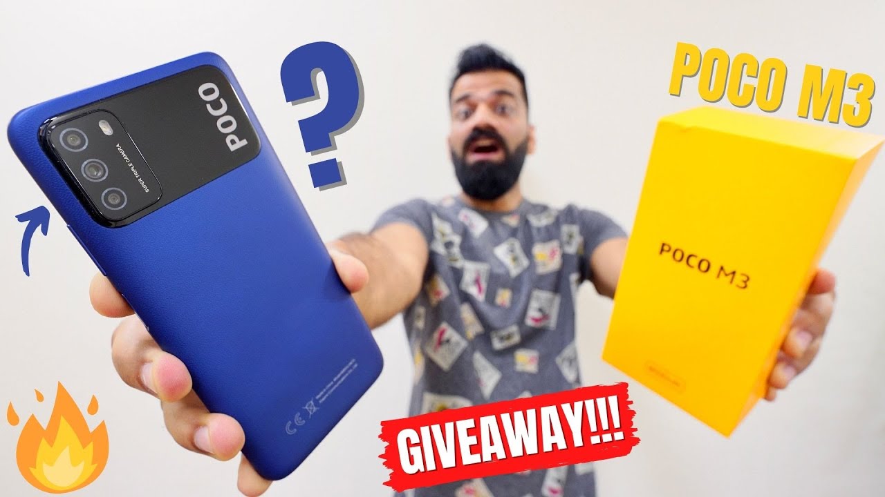 Xiaomi POCO M3-Blue-4GB - 64GB