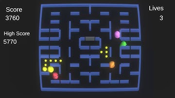 CLASSIC MODE Crystal Pacman by CrystalEllipsis  PAC MAN CLONE MICROSOFT WINDOWS PC COMPATIBLE UNITY