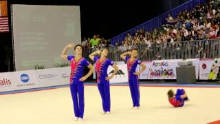 Gymnastics MIAC 2014 AG2 MG Combined Final GBR Heathrow