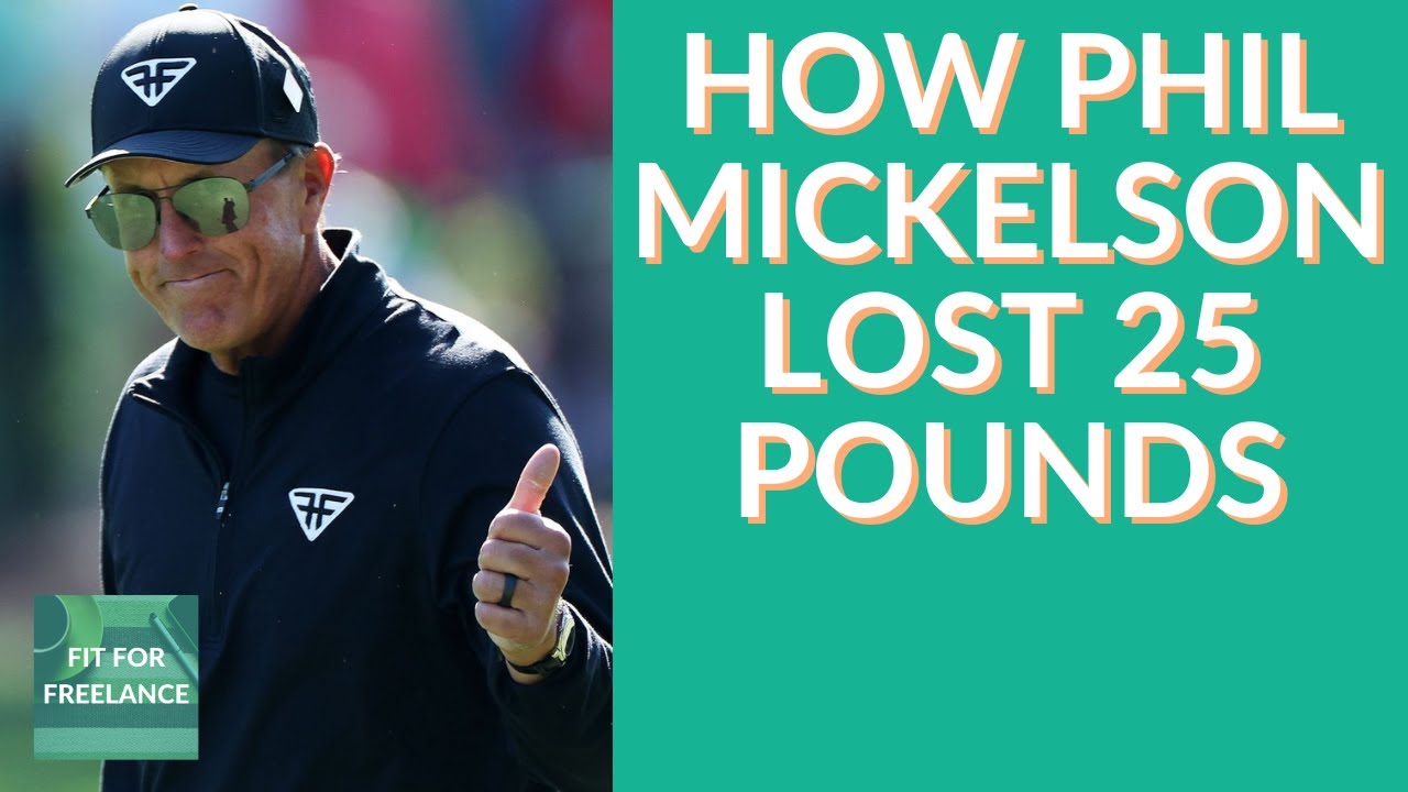 How Phil Mickelson Lost 25 Pounds and Improved His Swing Speed (2023