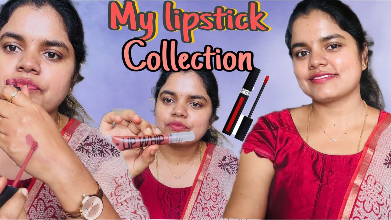 My Lipstick collection💄|| Daily wear Lipsticks || Lipsticks for all Indian ski tones #lipstick