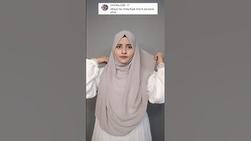 Easy full coverage hijab tutorial with abaya dupatta #quickhijab #hijabstyle #hijabtutorial