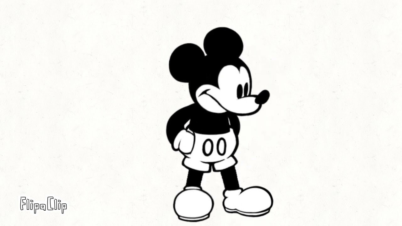 Mickey mouse animation test