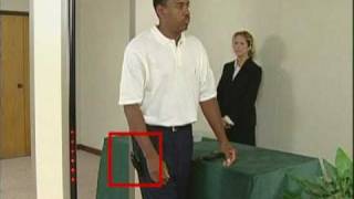 Garrett's PD 6500i Enhanced Pinpoint Walk-Through Metal Detector