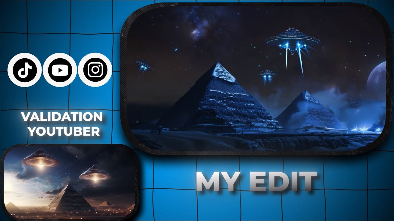 The pyramids conspiracy of theories