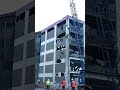 Masterful Wrecking Ball Operator Destroys Building With Precision Demolition 