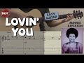 Lovin&#39; You / Minnie Riperton (Easy Guitar) [Notation + TAB]
