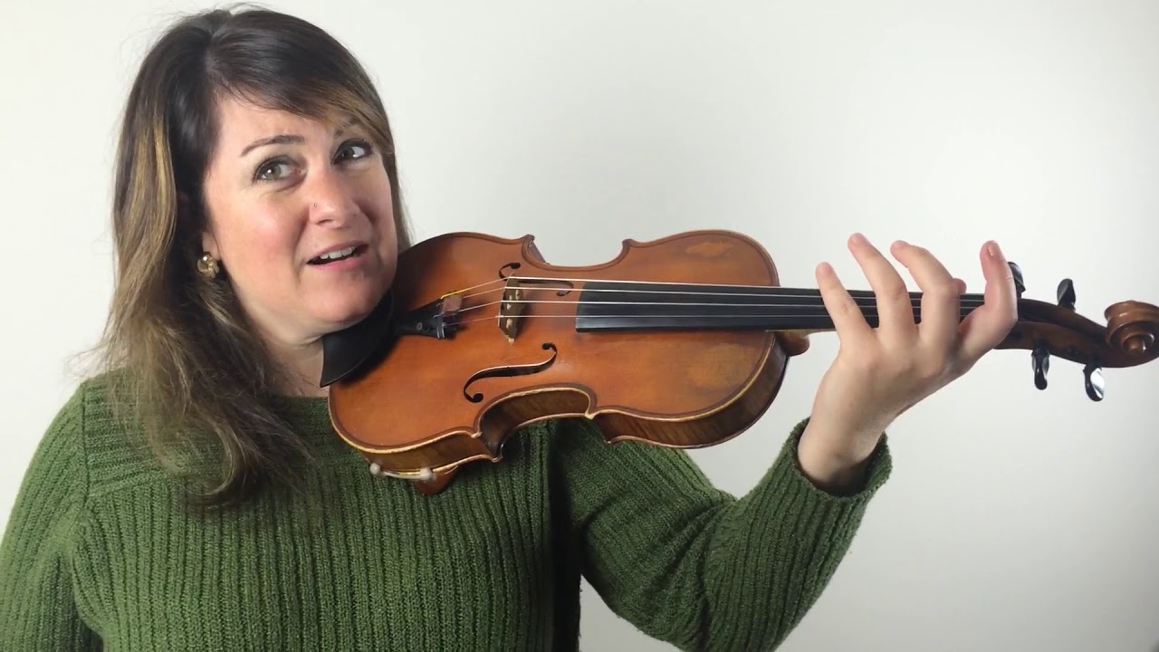 How to reach your 4th finger on the violin (pinky) - YouTube