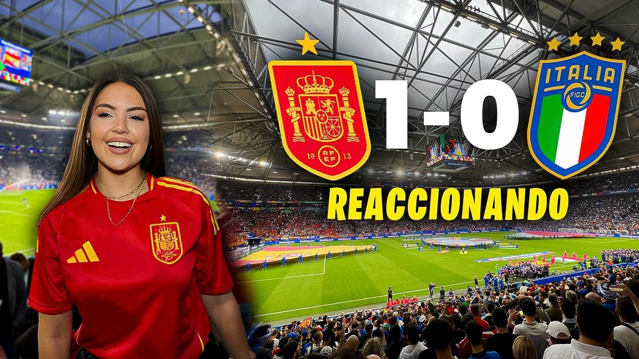 CASI NOS ECHAN DEL ESTADIO 😯 | Reaccionando España vs Italia