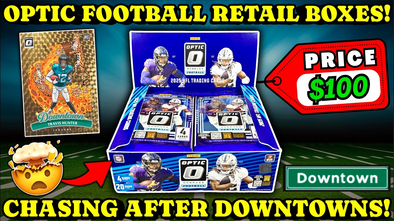 *Is $100 Per Box A Good Deal?!🤔 2025 Optic Football Retail Box Review!🏈