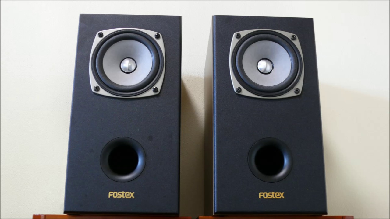 Fostex FF105WK フルレンジスピーカー & BK105WB 純正box ♪ Slow jazz