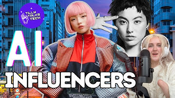 The Rise of AI Influencers, Lets Talk About It. | Sara Giusto on Tilly Talks Tech