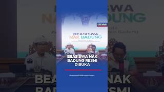 Beasiswa Nak Badung Resmi Dibuka
