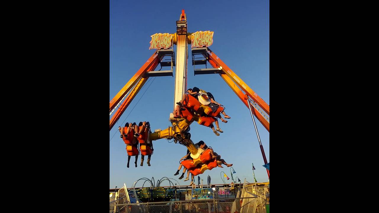 Butler county fair Chaos ride 7916 YouTube