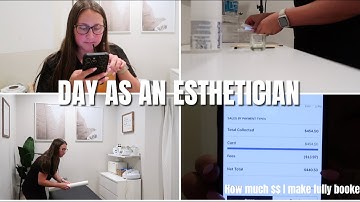 How Much $$ I Make in a Day as an Esthetician | Fully Booked Day In My Life!