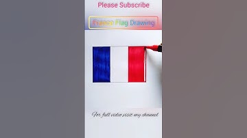France Flag Drawing #shorts #franceflagdrawing #drawing #flagdrawing