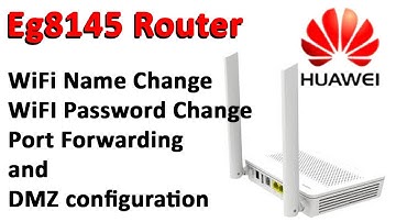 how to do huawei eg8145 v5 router port forwarding