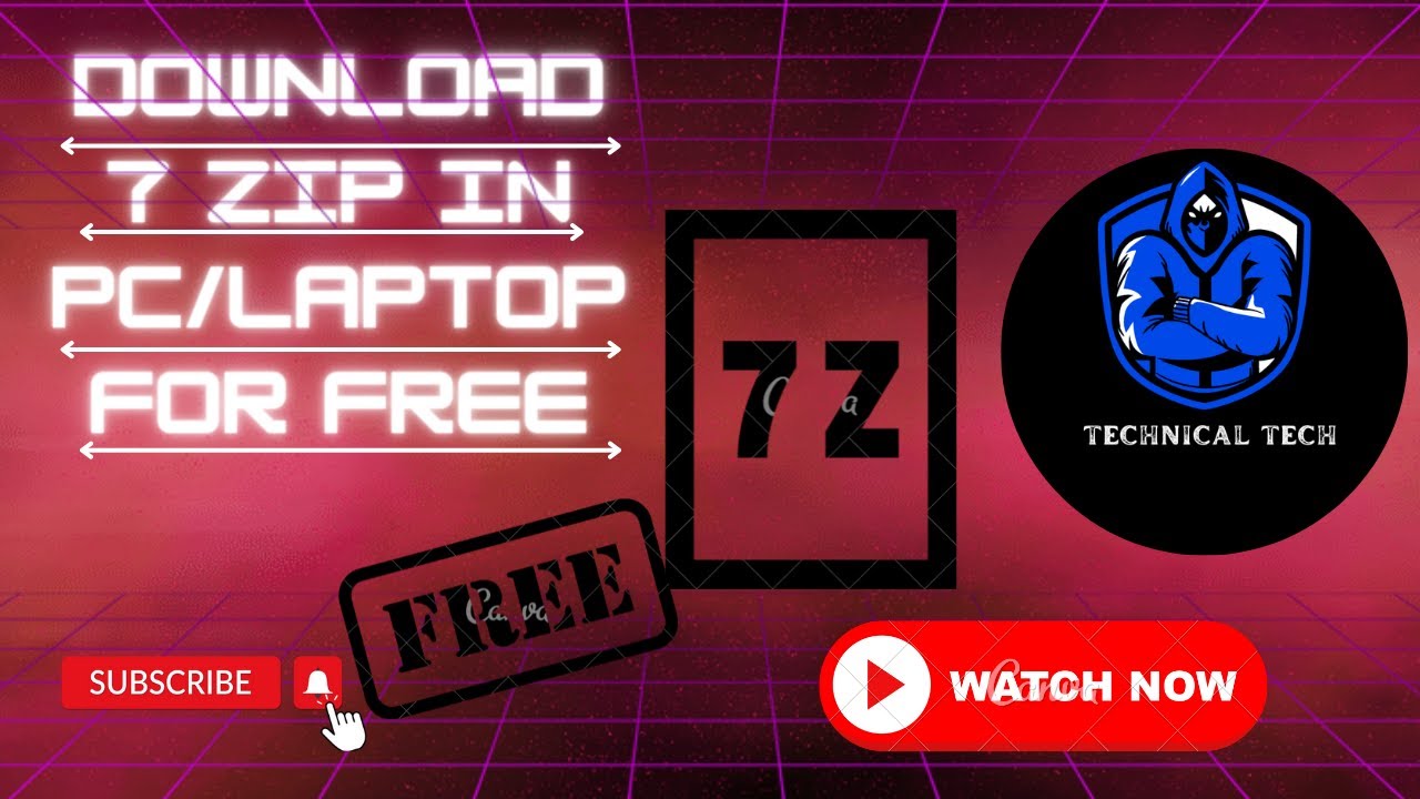 HOW TO DOWNLOAD 7 ZIP IN PC/LAPTOP FOR FREE YouTube