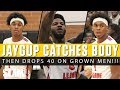 JOSH CHRISTOPHER CATCHES BODY AND GOES OFF FOR 40 IN DREW LEAGUE PLAYOFFS!!!