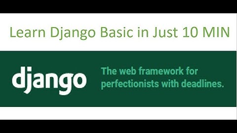 Learn Django Basic in Just 10 min 2021 | Installation | Project Setup | Admin | Createsuperuser