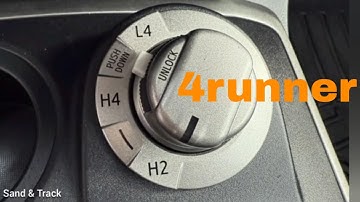 Toyota 4Runner 4x4 System [Explained]