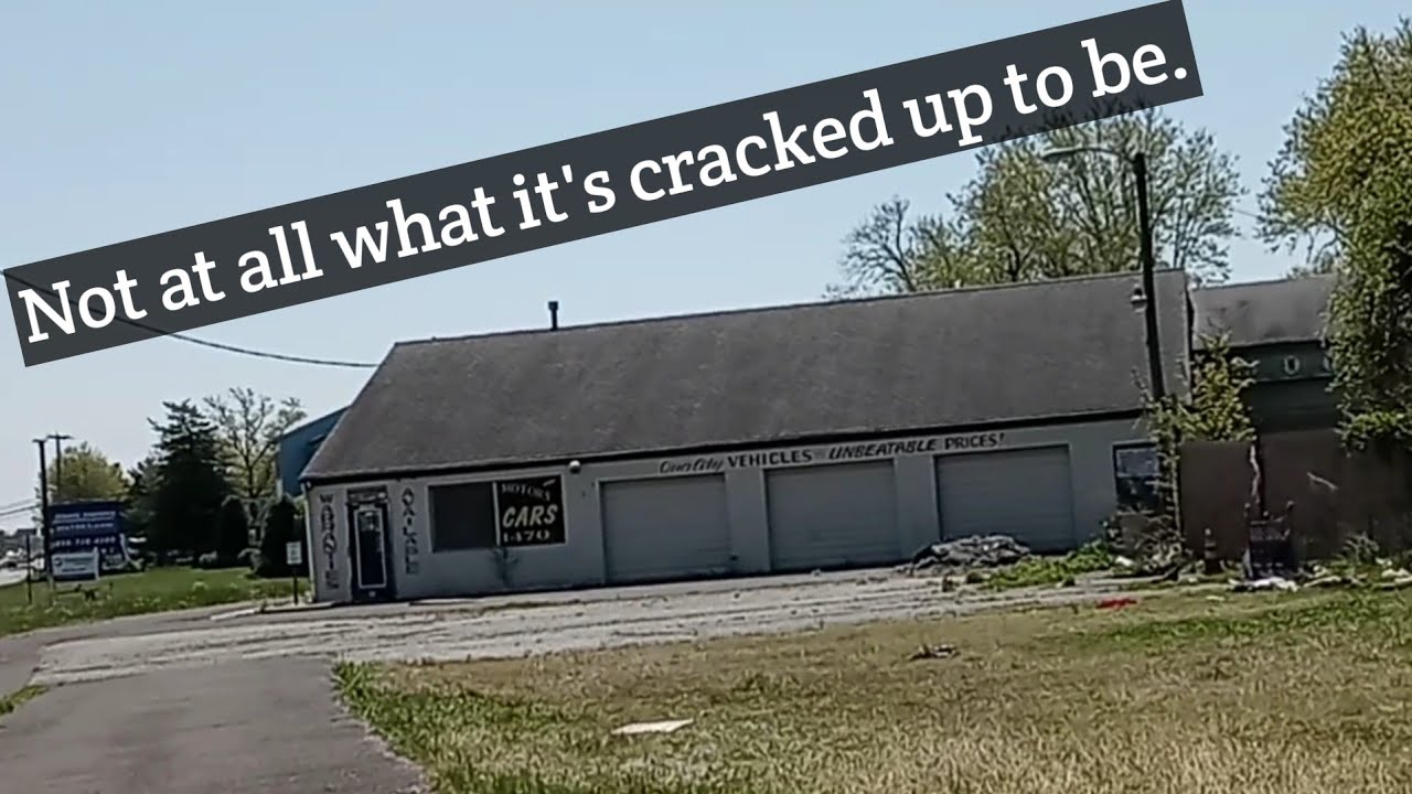 Another Abandoned Used Car Lot Turnersville, NJ YouTube