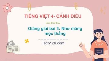 Giảng bài 3: Như măng mọc thẳng - Bài đọc 1: Cau | Bài giảng Tiếng việt 4 cánh diều