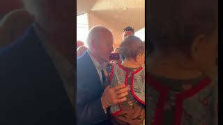 Joe Biden Sniffs a Baby...(Mar 5, 2020)