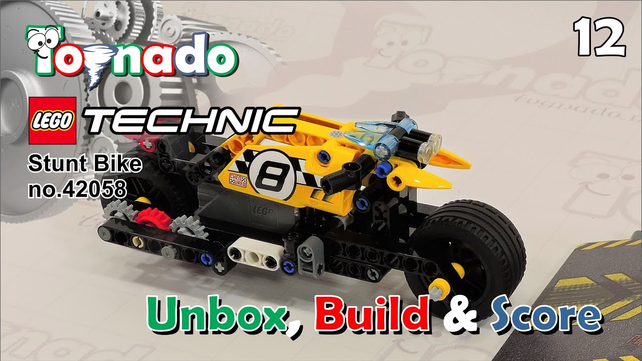 LEGO Technic - Stunt Bike (42058) Unbox & Build