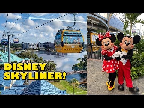 Riding the Disney Skyliner! 4K POV Of All 3 Gondola Lines! Walt Disney World Orlando