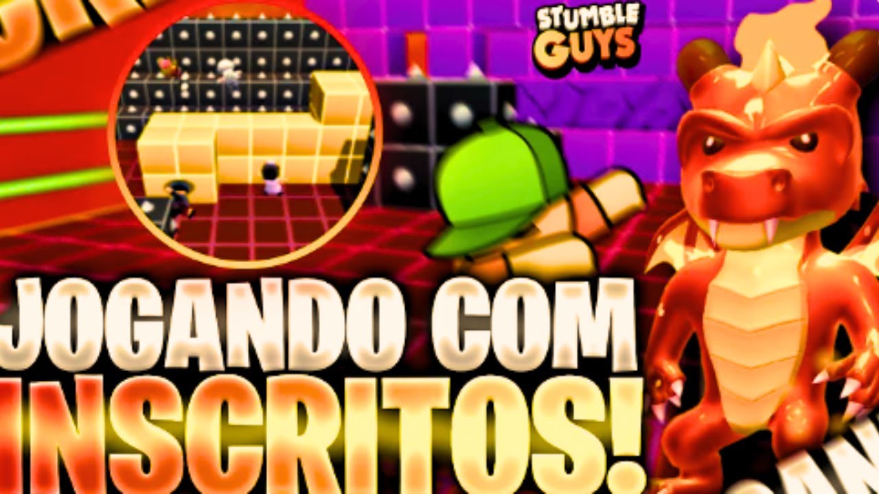 STUMBLE GUYS AO VIVO AGORA JOGANDO COM INSCRITOS ‹ Daniel Play TV