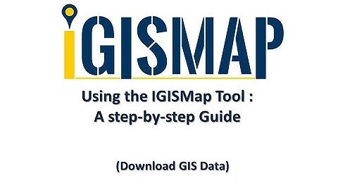 Download GIS Data Online From IGIS Map Tool