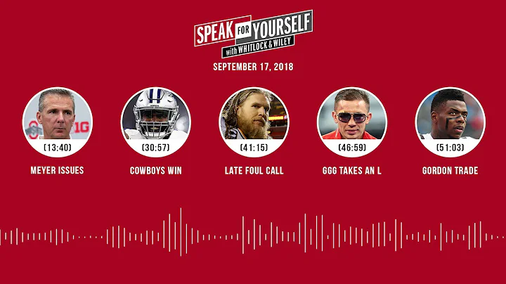 SPEAK FOR YOURSELF Audio Podcast (9.17.18) with Ma...