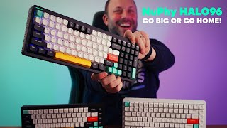 NuPhy Halo 96 Review - A compact full sized wireless mech keyboard for Windows and Mac