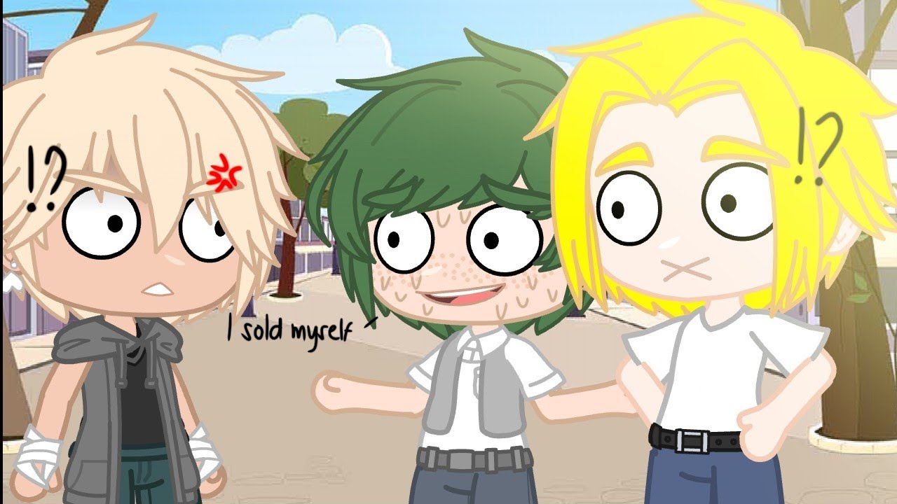 "I sold my soul to the Devil"||Gacha Club||(All might, deku, bakugou)||Enjoy~!