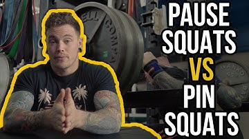 Pause Squats vs.Pin Squats (Which should you do?)