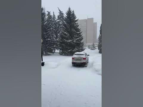 Снежный Тамбов. #погода#снег#метель - YouTube