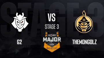 G2 vs TheMongolz | StarLadder Budapest Major 2025 - STAGE 3 - Day 3