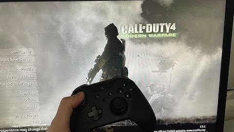 How to play COD4 on PC using a *CONTROLLER* in 2021!