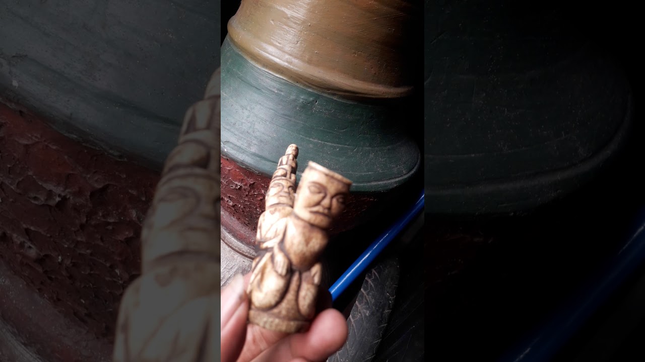 Tanduk rusa berbentuk pipa rokok jadul - YouTube