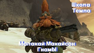 картинка: Total War: Warhammer 3. Школа Темпа. Гномы. Малакай Макайсон