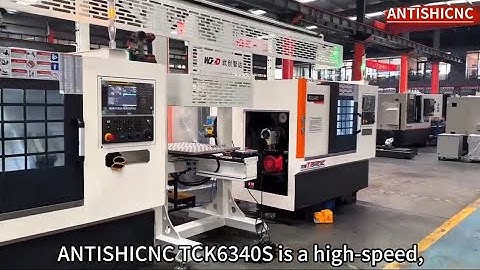 CNC Slant-Bed Lathe Machine