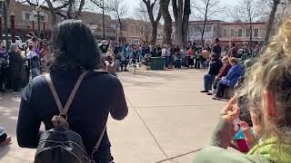 Hoop Dancers in Santa Fe, NM. Lightning Boy Foundation 1 of 2