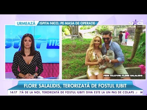 Flore Salalidis, urmărită și terorizată de fostul iubit