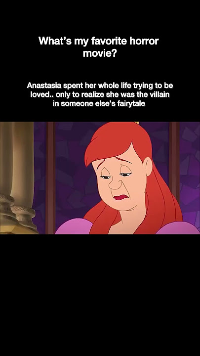 They would never make me dislike Anastasia🤧