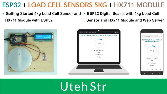 Ardest A/D Converter Weighing Sensor HX711 Balance Module for Load Cell MCU  AVR Arduino